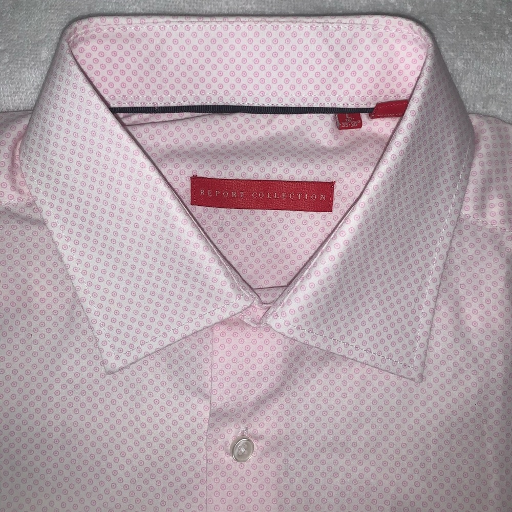 Report Collection dress shirt L 16” 35-36”